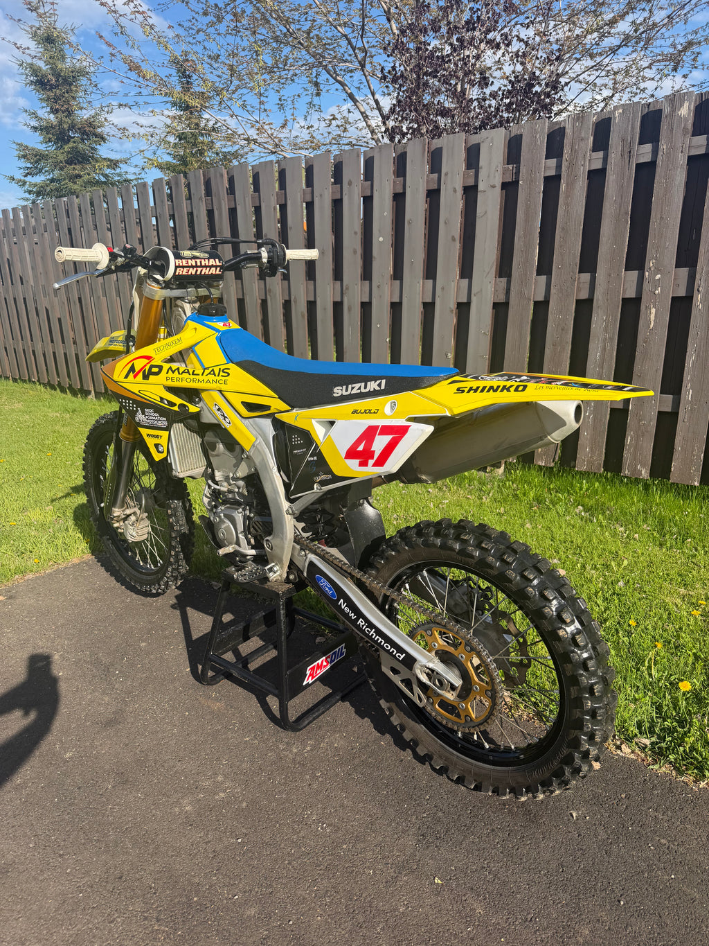 2022 rmz450