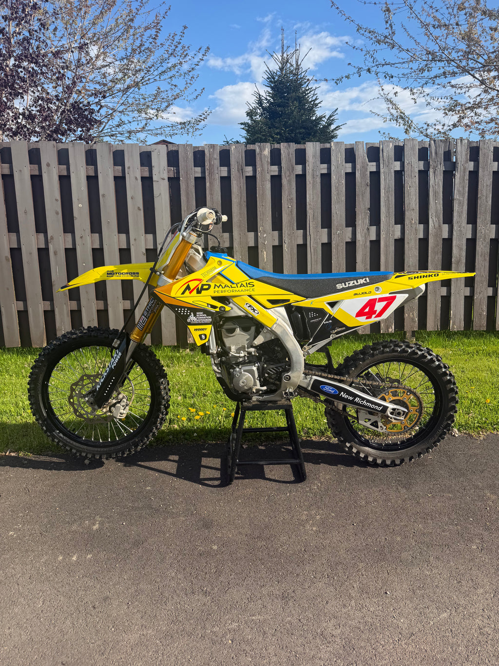 2022 rmz450