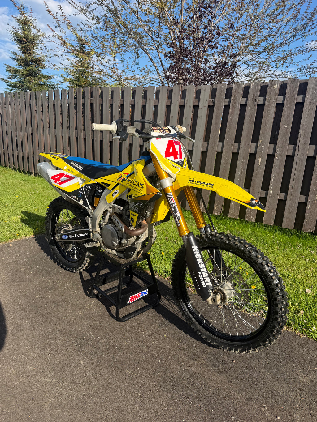 2022 rmz450